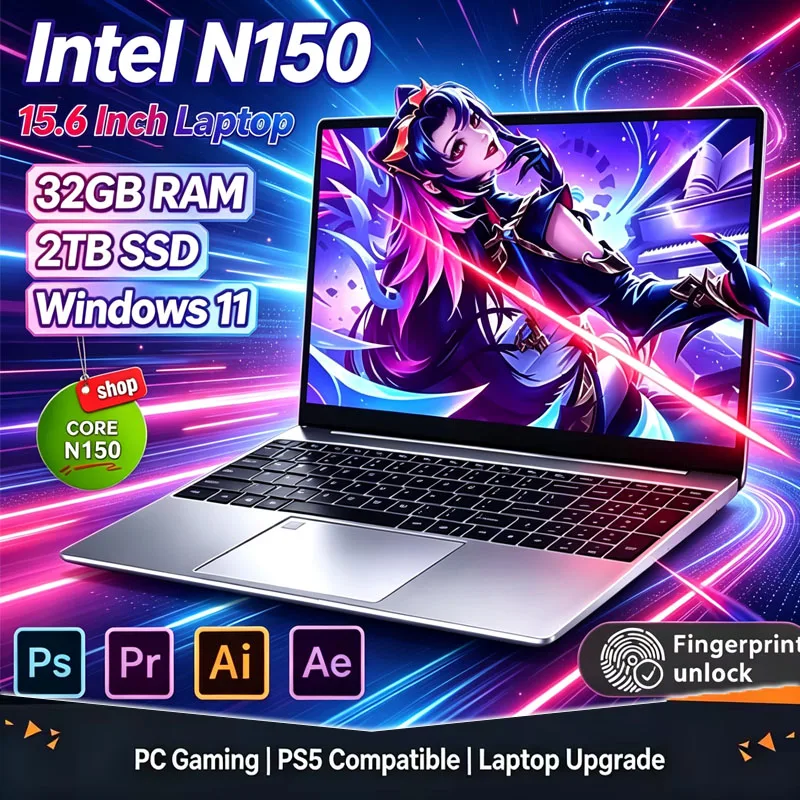 Ddr4 Laptop Ram - 2026 Yeni 15.6' Intel N150 Windows