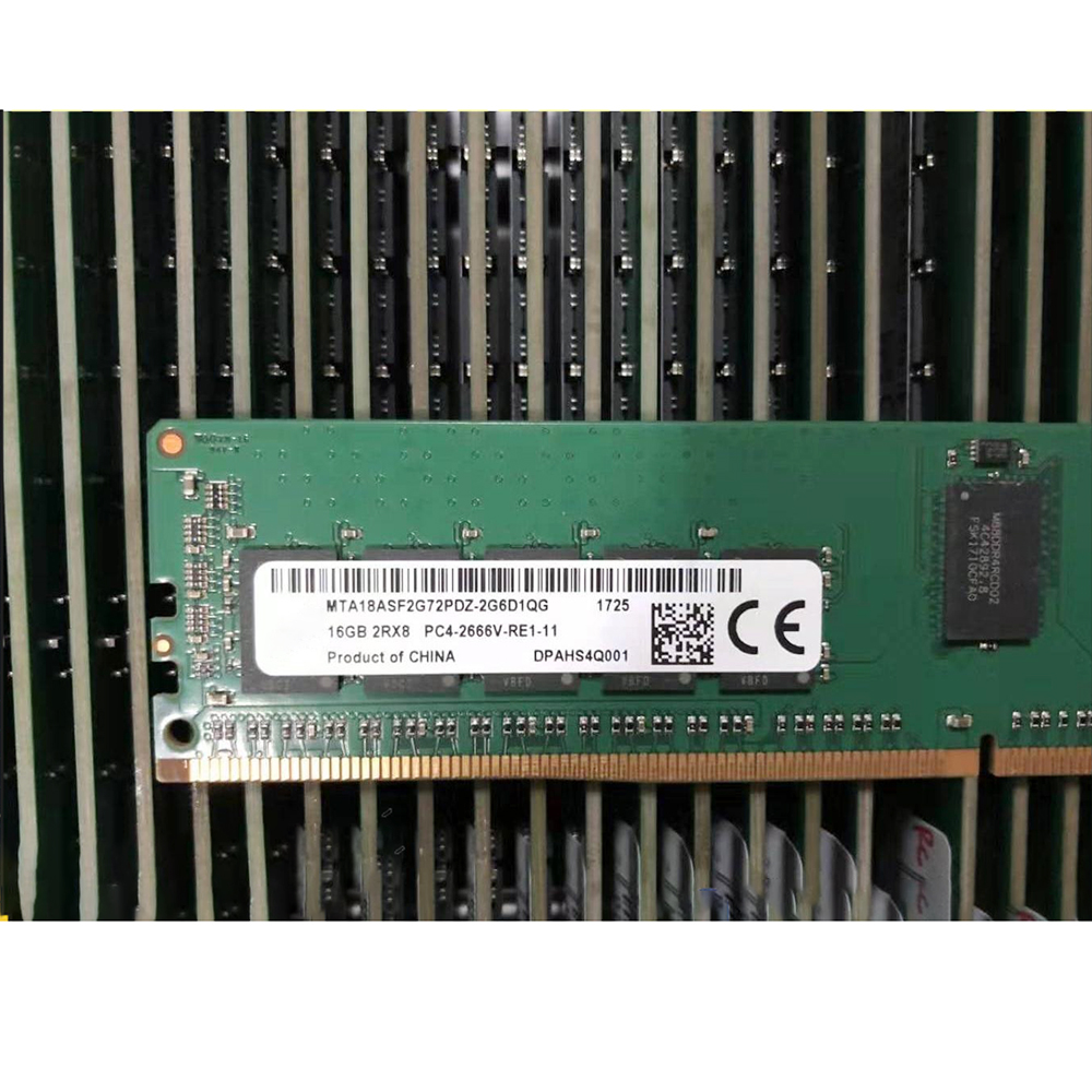 Ddr4 3200 16Gb - 1 ADET MTA18ASF2G72PDZ-2G6D1 Bellek 16 GB