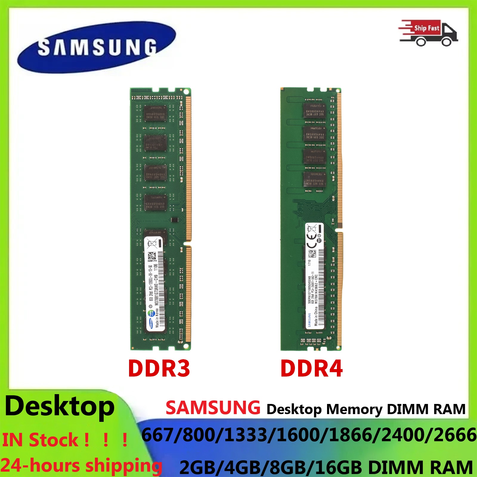 Server Memory Ddr4 - SAMSUNG Masaüstü RAM DIMM Bellek DDR3