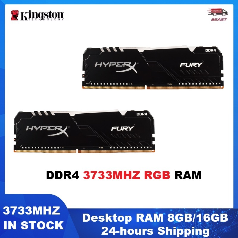 Ddr4 3200 16Gb - HYPERX FURY DDR4 Masaüstü Bellek RGB