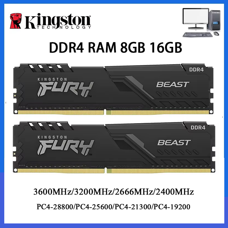 Ddr4 3200Mhz - DDR4 Kingston BEAST RAM 3200MHz 2666MHz