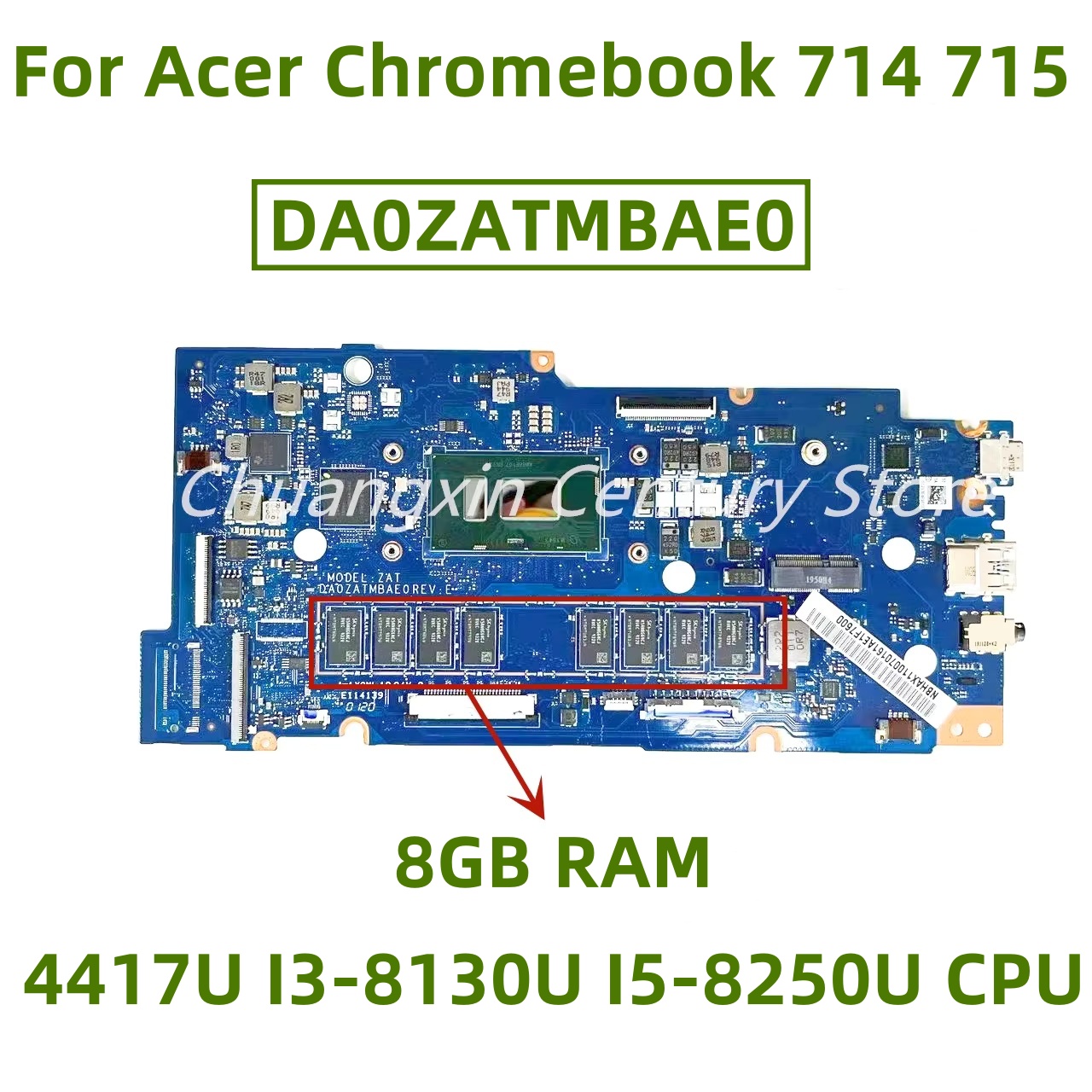 Ddr4 8Gb - DA0ZATMBAE0 anakart Acer Chromebook 714 715