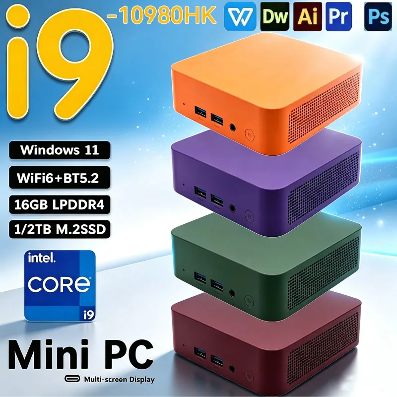 Ddr4 Desktop Ram - 2026 YENİ Core i9-10980HK Mini Bilgisayar
