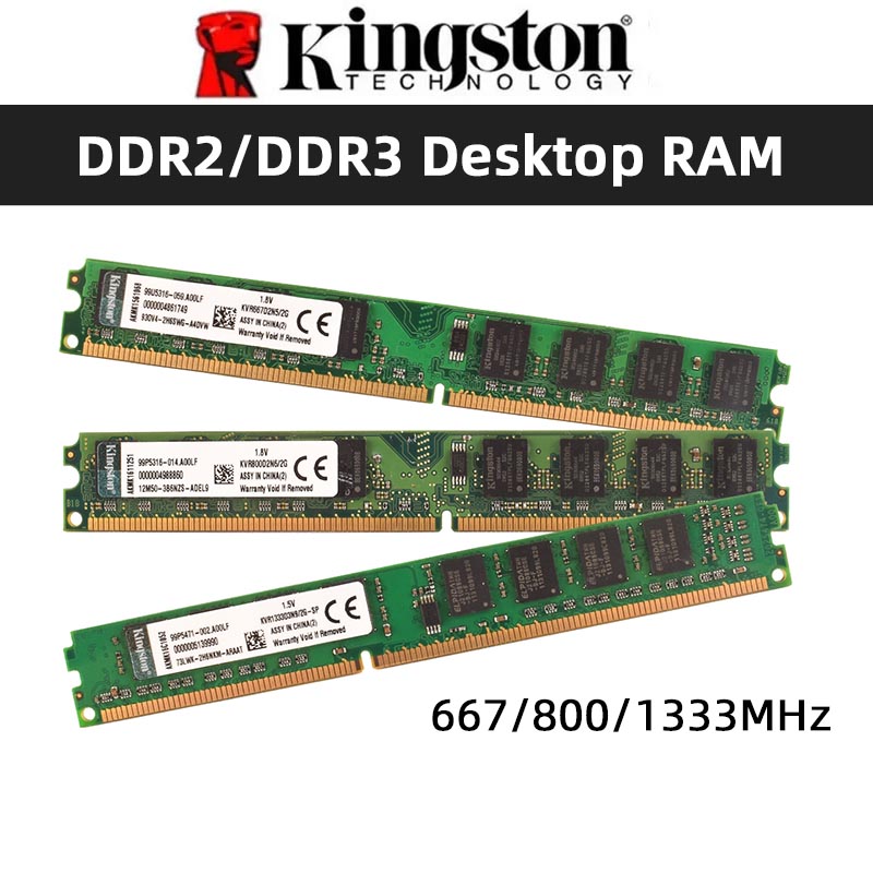 Ddr2 Ram - Kingston Memoria RAM DDR2 2 GB