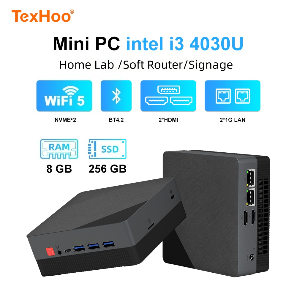 Texhoo MINI PC, Intel Core i3  - Ram Memory Module incelemesi ve fiyatı