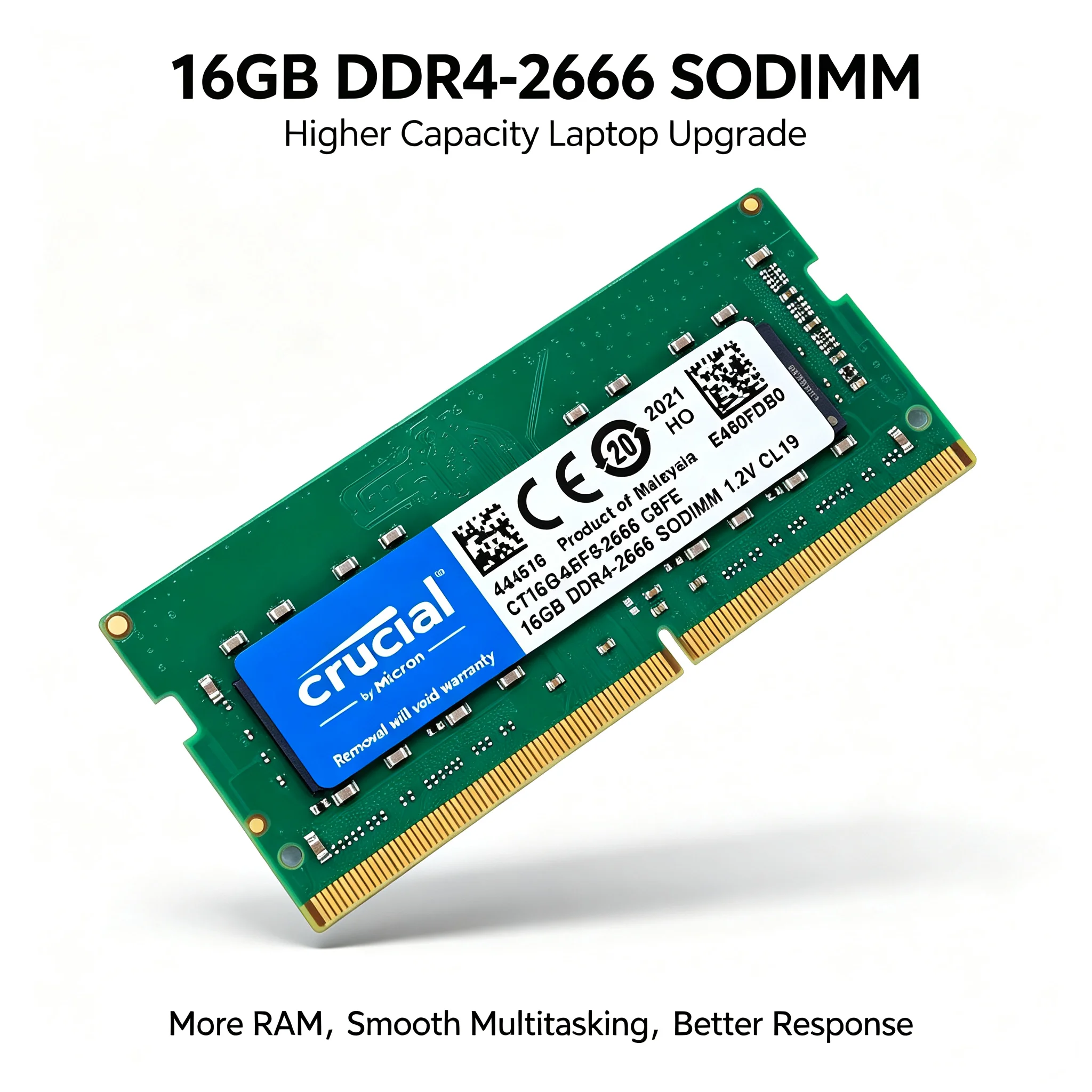 Crucial 1 adet/2 adet DDR4 diz - Ddr4 2400Mhz incelemesi ve fiyatı
