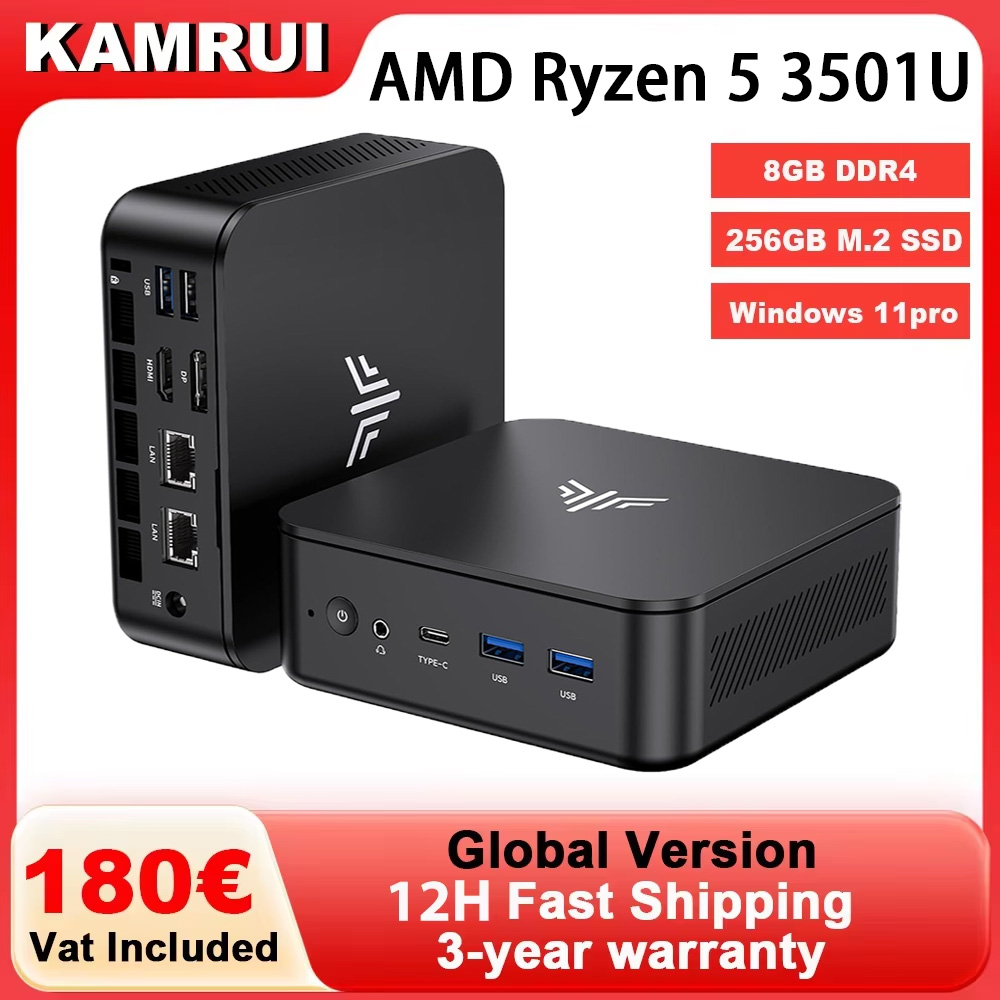 KAMRUI Mini PC Ryzen 5 3501U 8 - Ddr4 8Gb incelemesi ve fiyatı