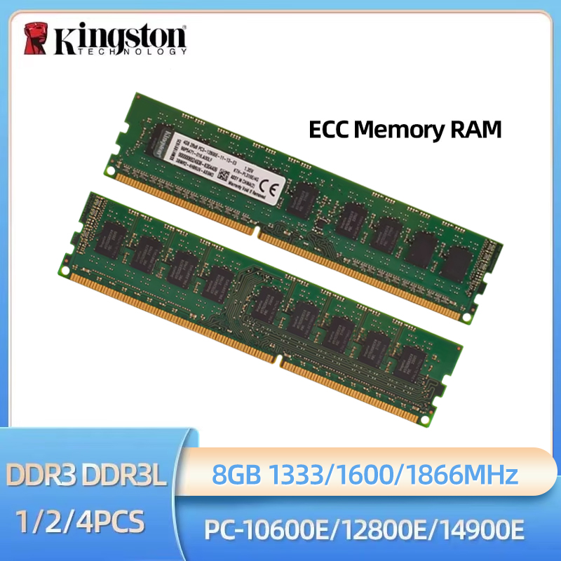 Kingston ECC RAM 8GB DDR3 DDR3 - Ecc Ram Server incelemesi ve fiyatı