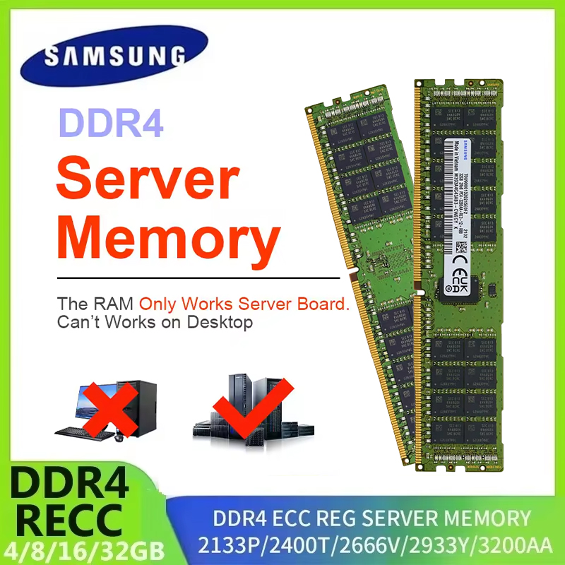 SAMSUNG Sunucu Belleği DDR4 Ra - Ecc Ram Server incelemesi ve fiyatı